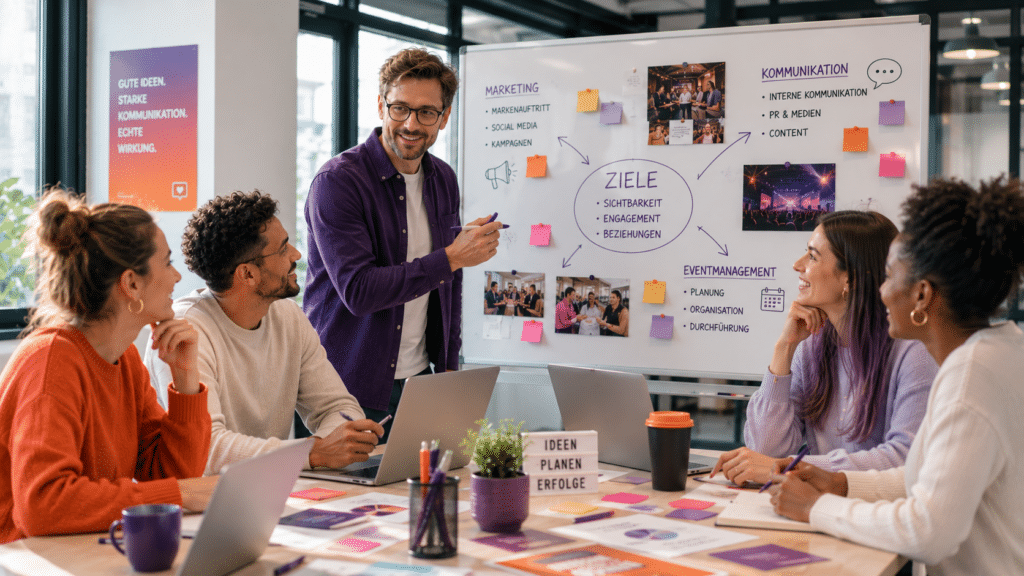 Marketing, Kommunikation und Eventmanagement im Unternehmen Weiterbildung Marketing Now